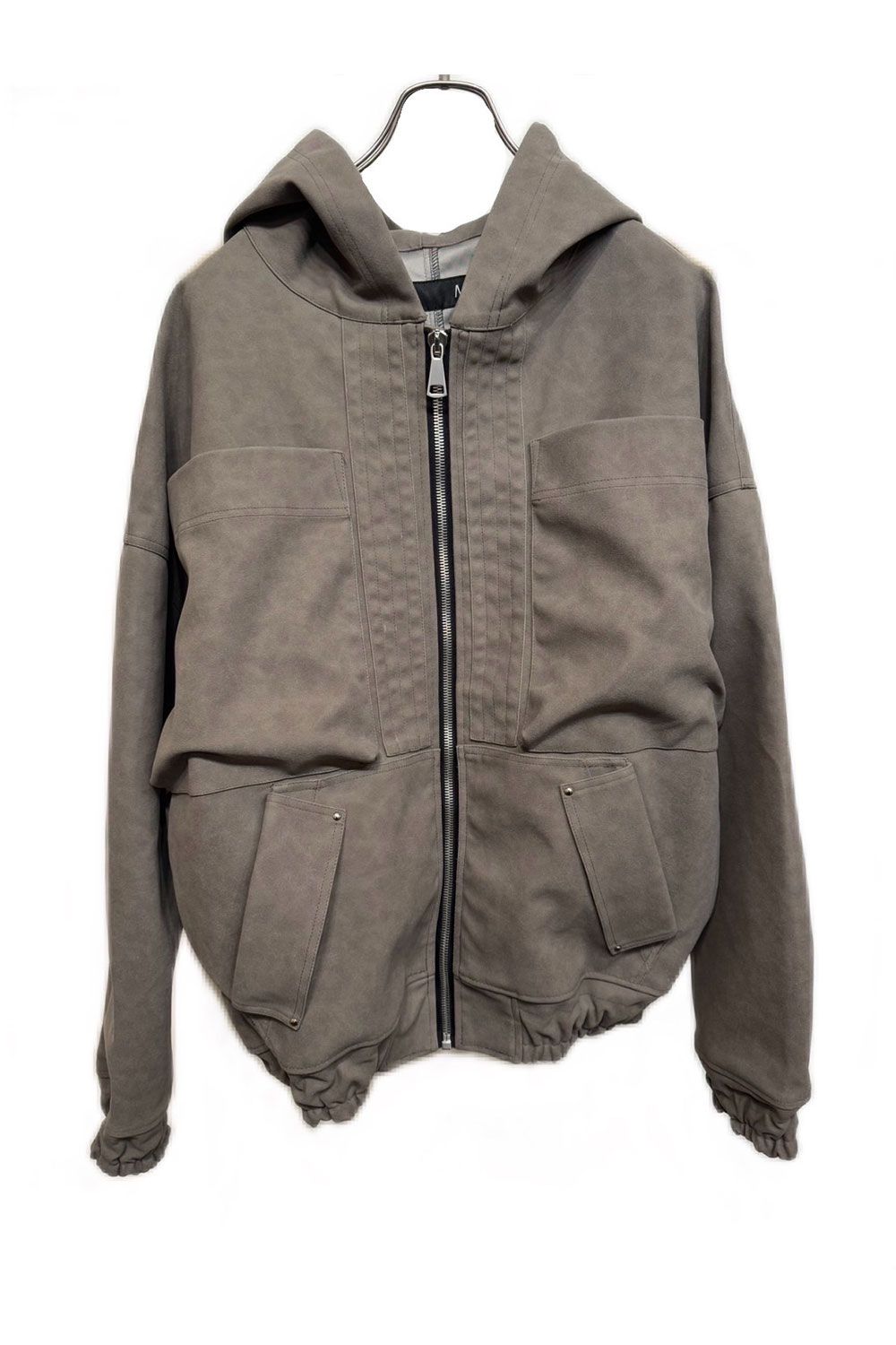 HOODED BLOUSON / グレー