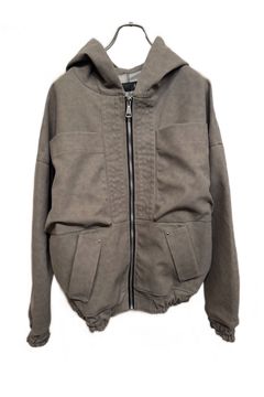 HOODED BLOUSON / グレー