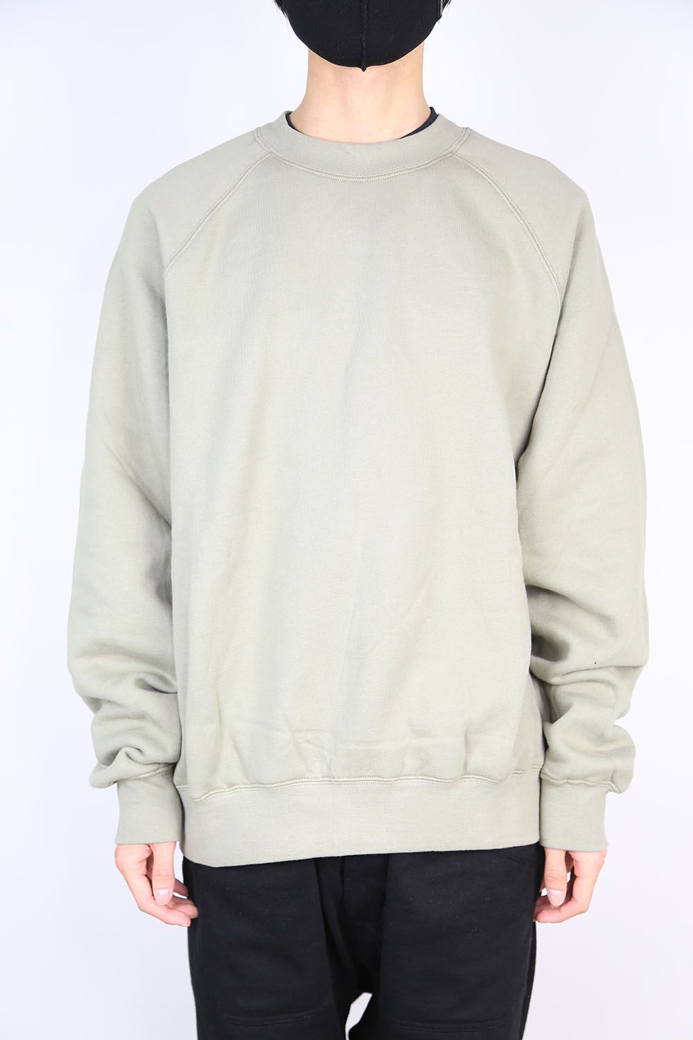 FOG ESSENTIALS - 21SS BACK LOGO SWEAT (RUBBER) / モス | Tempt