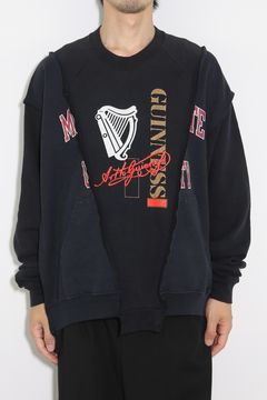 Wide College Sweat / D