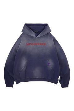 [ラスト1点 サイズ1] MS Homme Logo Embroidery Hoodie / ネイビー