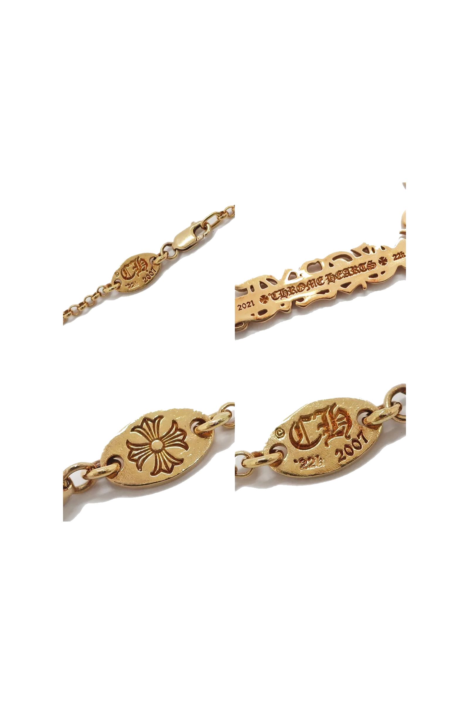 【新品未使用】22K ロゴ ネックレス