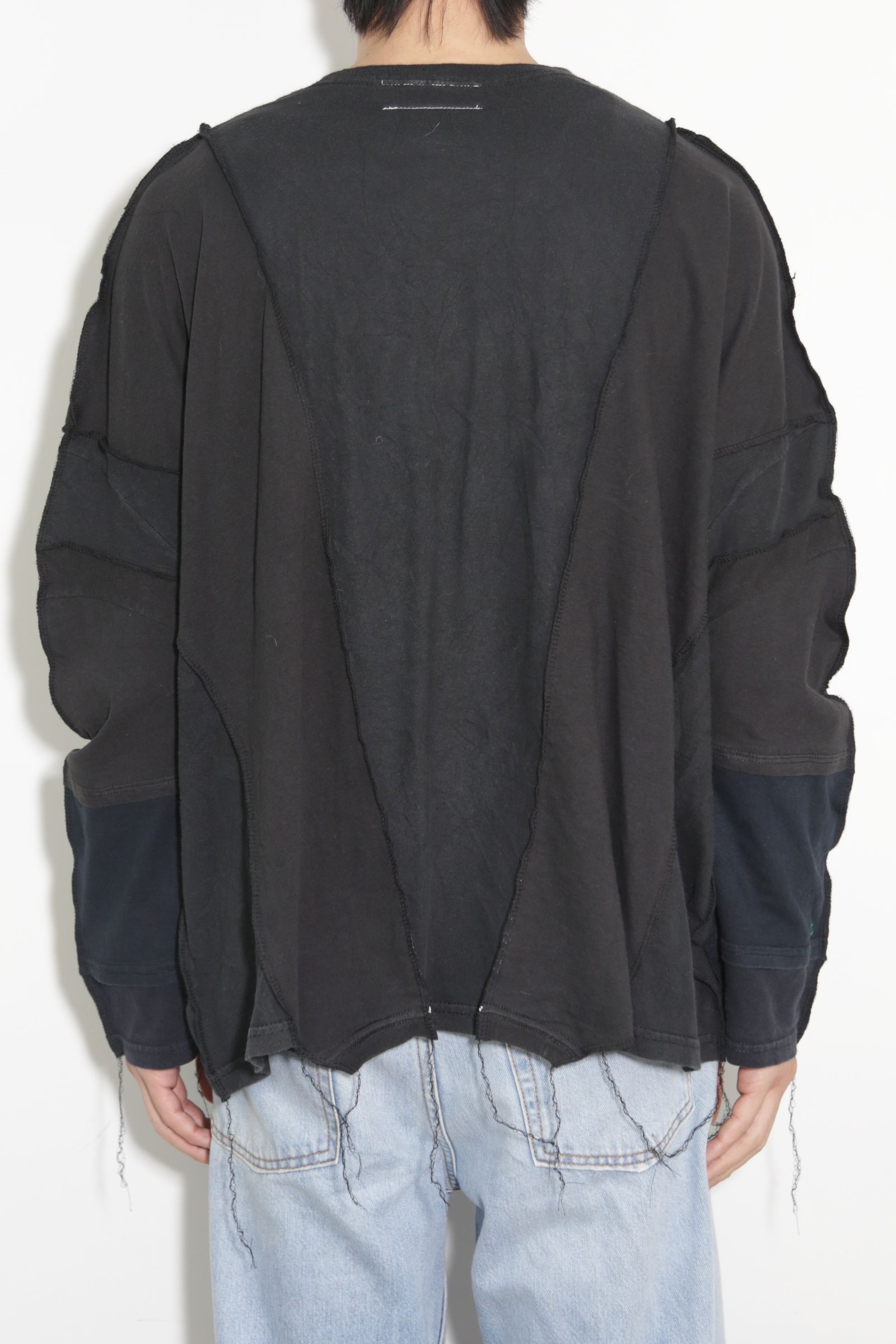 Long Sleeve Band Tee B / ブラック