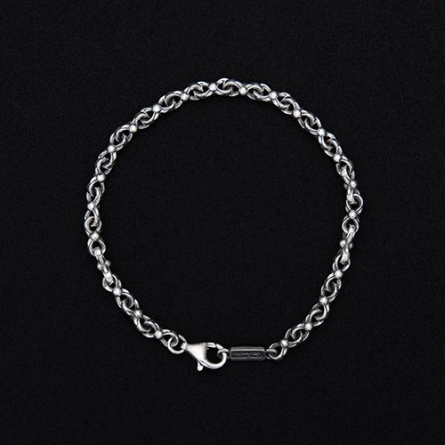 Handmade Heavy Double Loop Chain Bracelet / GB048