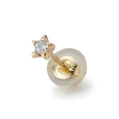 K18YG Minimal Star Pierce / クリアー