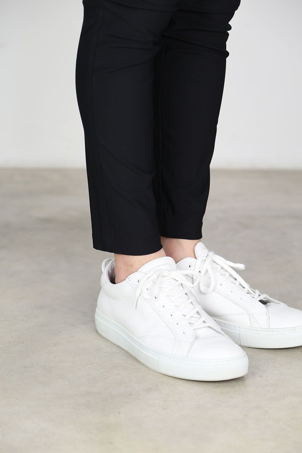 【人気定番商品】Johnson LINE NYLON PT / ブラック×ホワイト