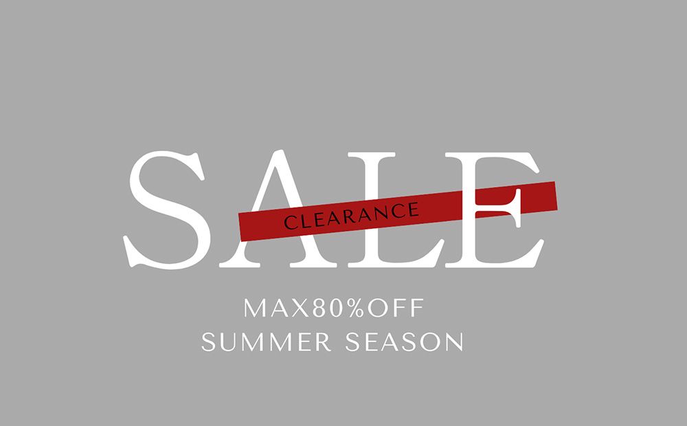 2026 SUMMER CLEARANCE SALE