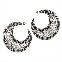 Garden Shadows Big Hoop Earrings / GA019