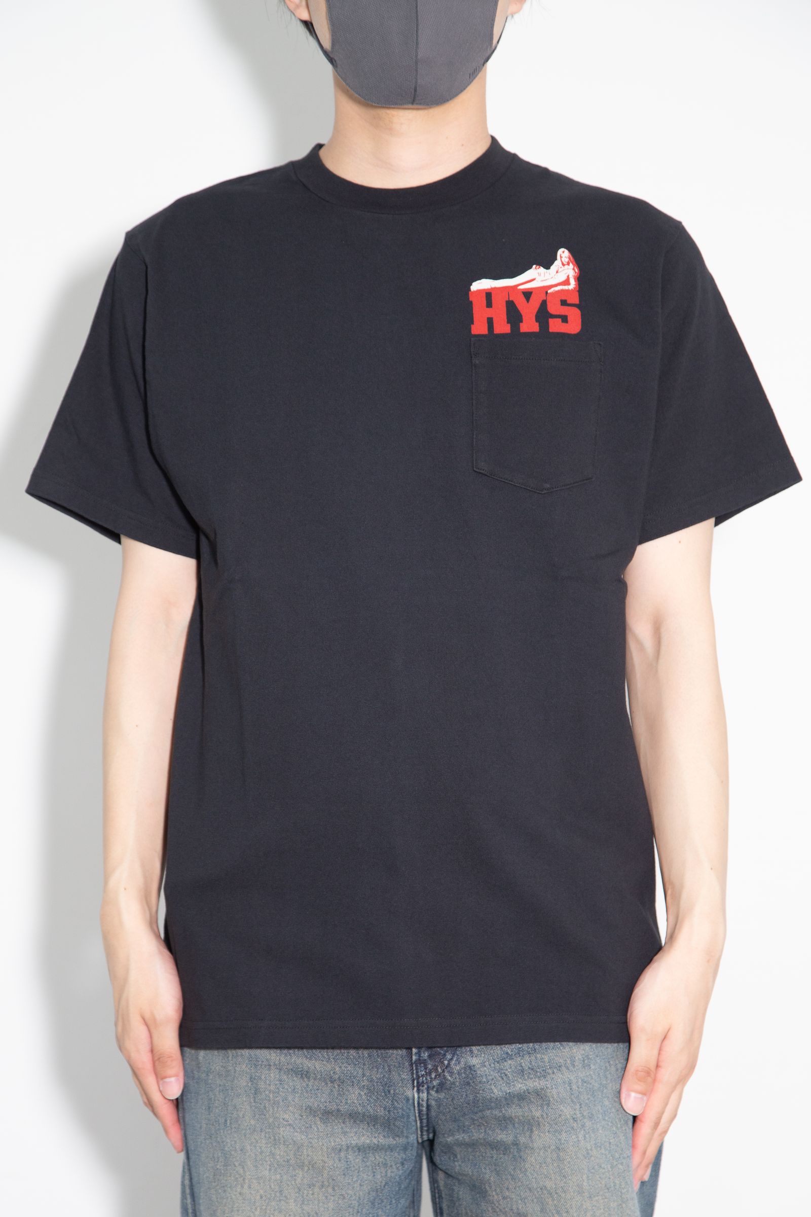 I WANT MORE HYS Tシャツ / ブラック