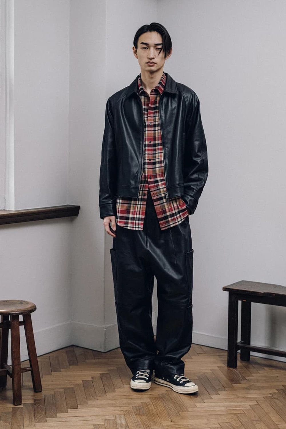 Red Check Dress Shirt