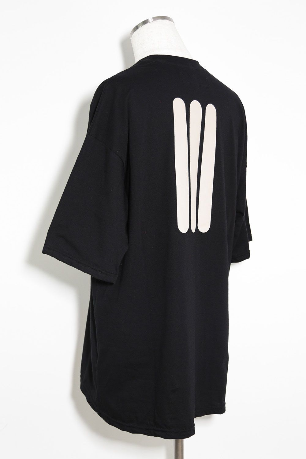 オーバーサイズプリントTシャツ / Type B Over Sized Print Tee / ブラック / ag-9070-2