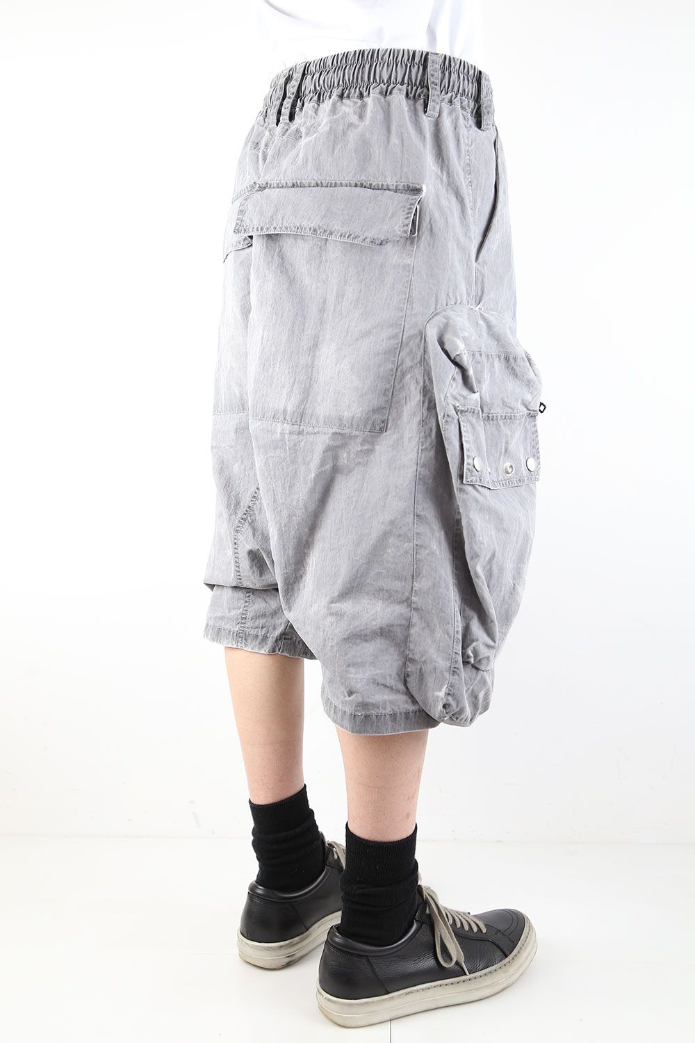 ダストダイビッグポケットショーツ / DUST DYED BIG POCKET SHORTS / グレー
