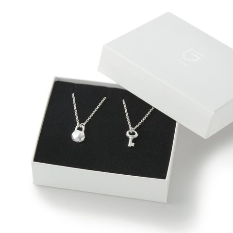 Crockery Lock Pendant [2 pcs set]