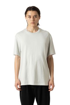 ハイウェットジャージー スリムフィットカットソーS/S / ライトグレー