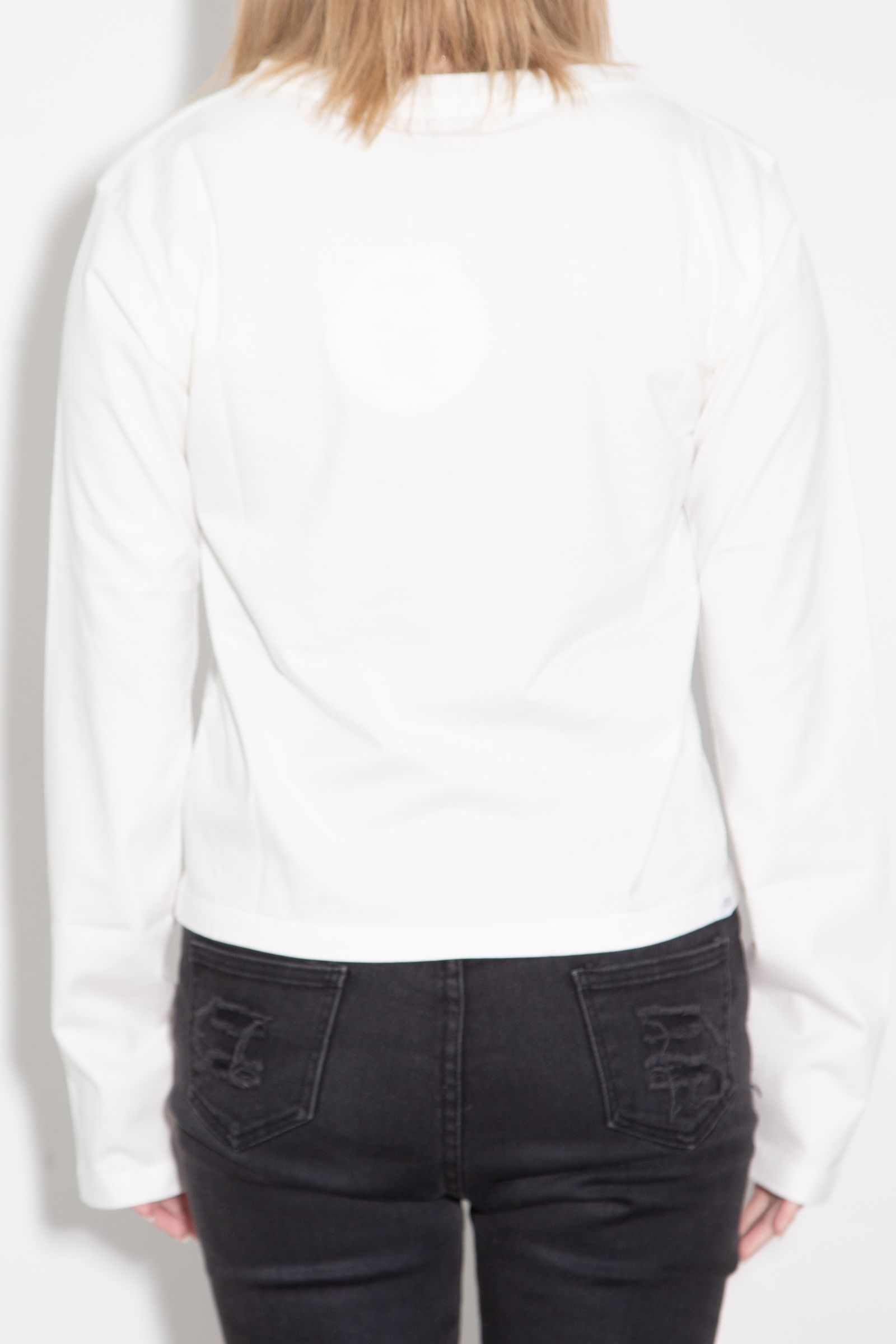 HYSTERIC LIGHTNING ショート丈Tシャツ / ホワイト