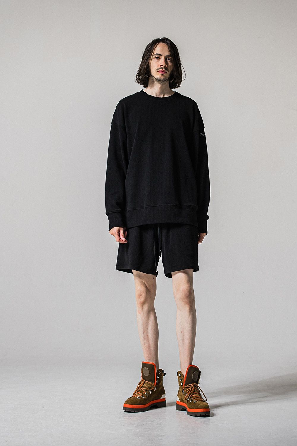【セットアップ】blister trainer・blister knit HALF PT / / ブラック