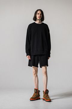 【セットアップ】blister trainer・blister knit HALF PT / / ブラック