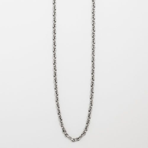 Handmade Heavy Double Loop Chain Necklace / GN006