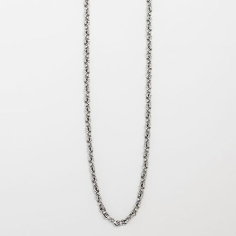 Handmade Heavy Double Loop Chain Necklace / GN006