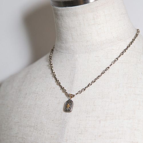 Handmade Double Loop Chain Necklace / GN005