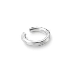 Crockery Hoop Earcuff - S - SILVER
