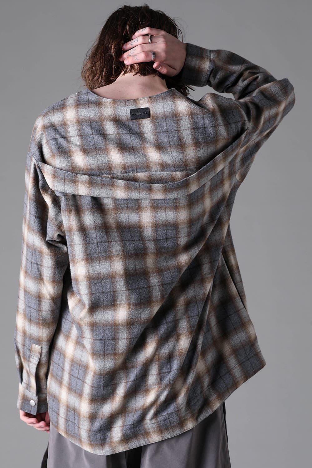 Plaid Cardigan Shirts