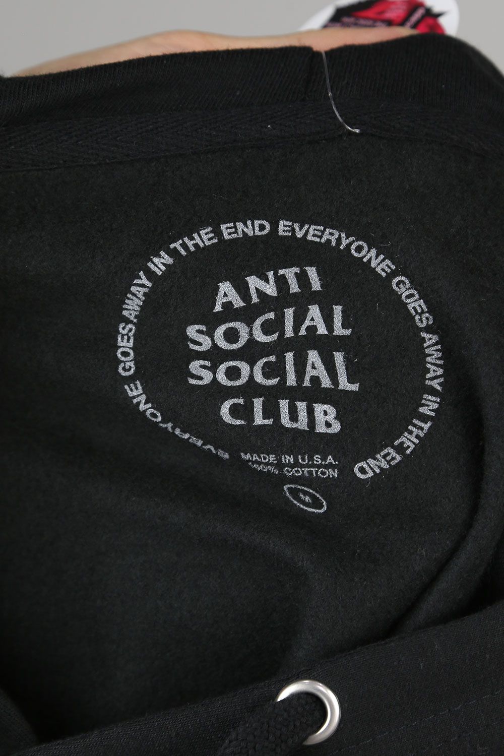 Anti Social Social Club - FUZZY CONNECTION HOODIE / ブラック | Tempt