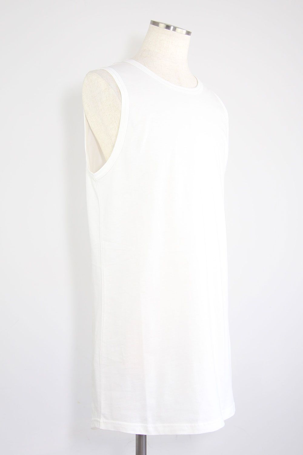 ロングタンクトップ / Long Tank Top / ホワイト / ag-6083-1