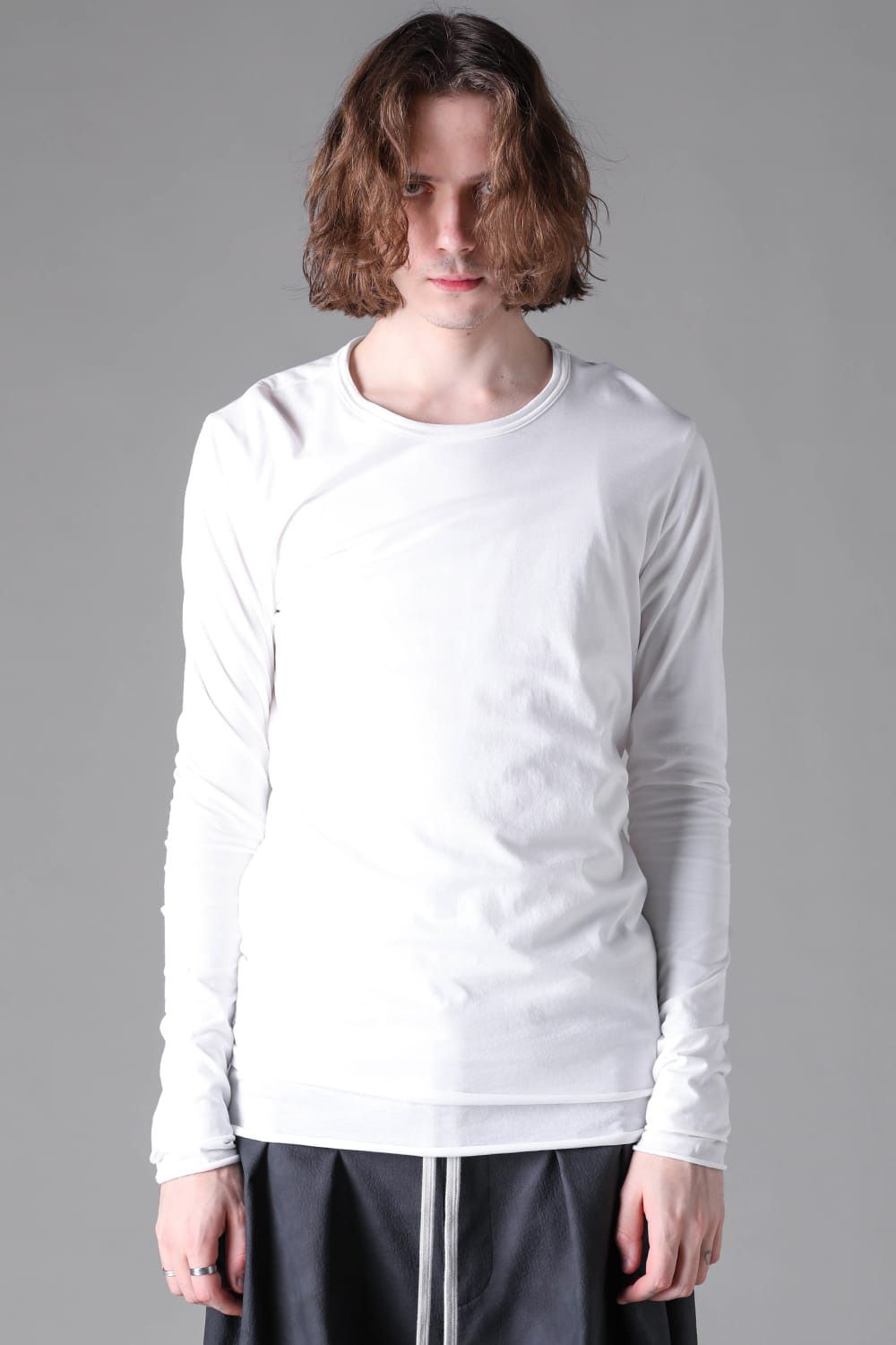 Layered Crew-Neck Log Sleeve