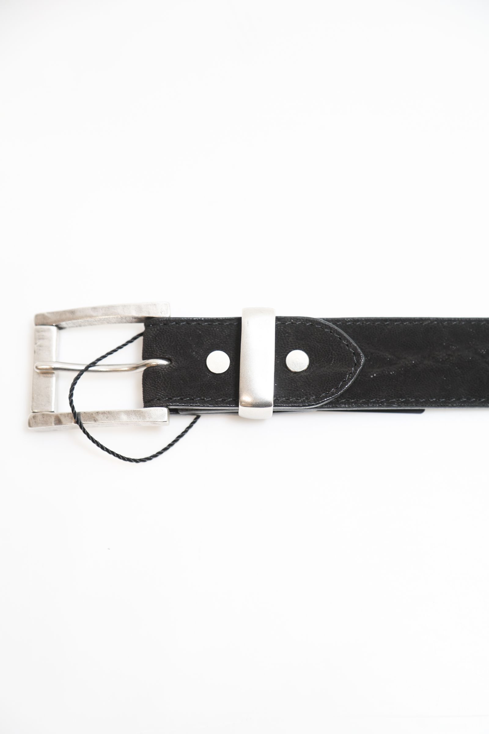 [887-04]  ELEPHANT ROLLER-BUCKLE BELT【35mm】 / ブラック