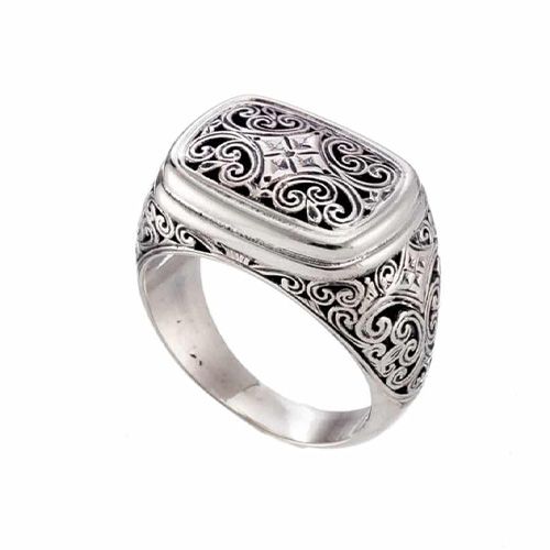 Mediterranean Ring in Sterling Silver / GR133