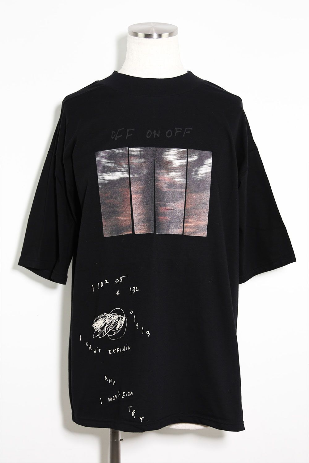 タイプAプリントカットソー / Type A Print T-Shirts / ブラック / ag-7024-1