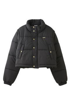 2WAY PADDED JACKET / ブラック