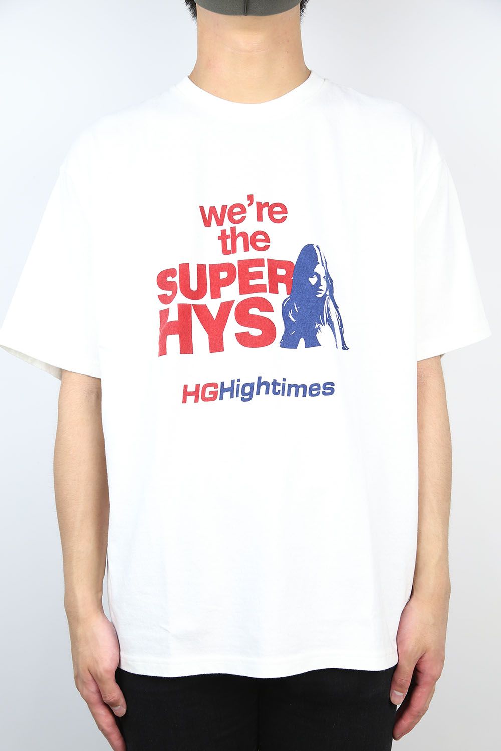 送料込み★HYSTERIC GLAMOUR HG LABEL Tシャツ HYSTERIC GLAMOUR - HG LABEL Tシャツ / グリーン | Tempt