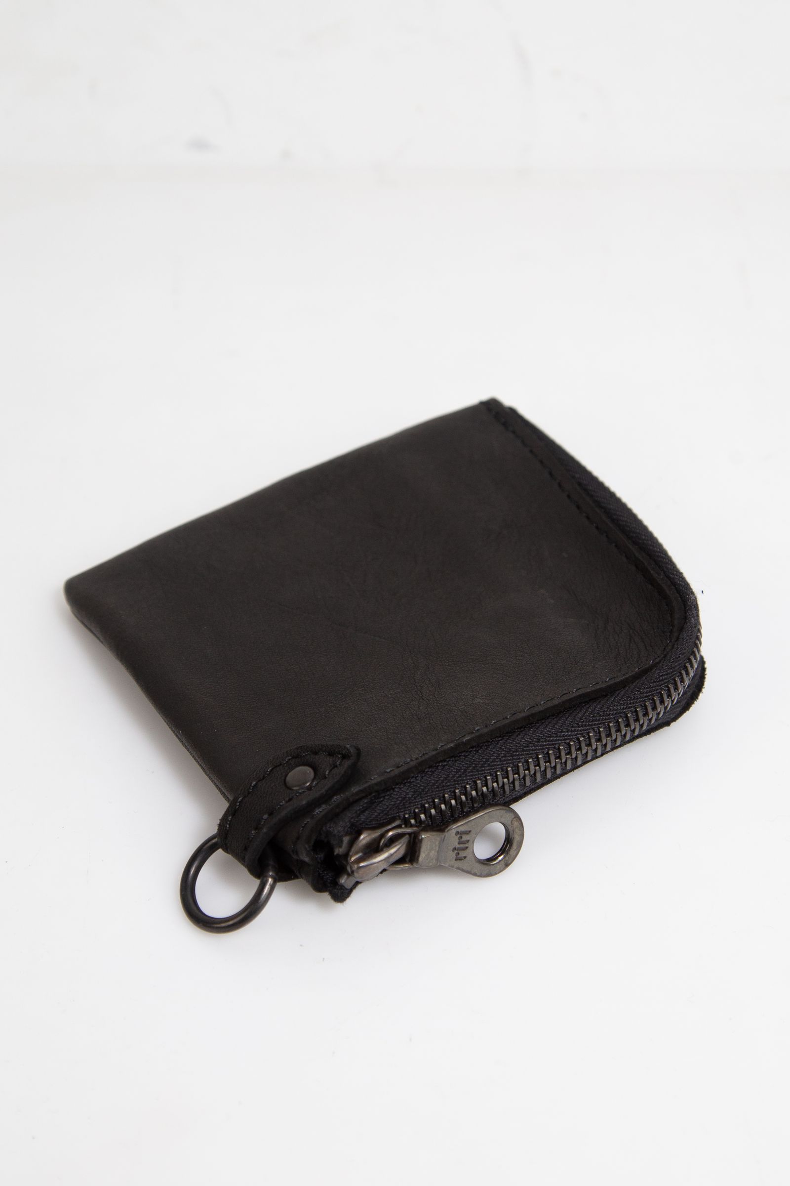 JP SHOULDER GARMENT-DYED COIN PURSE / ブラック