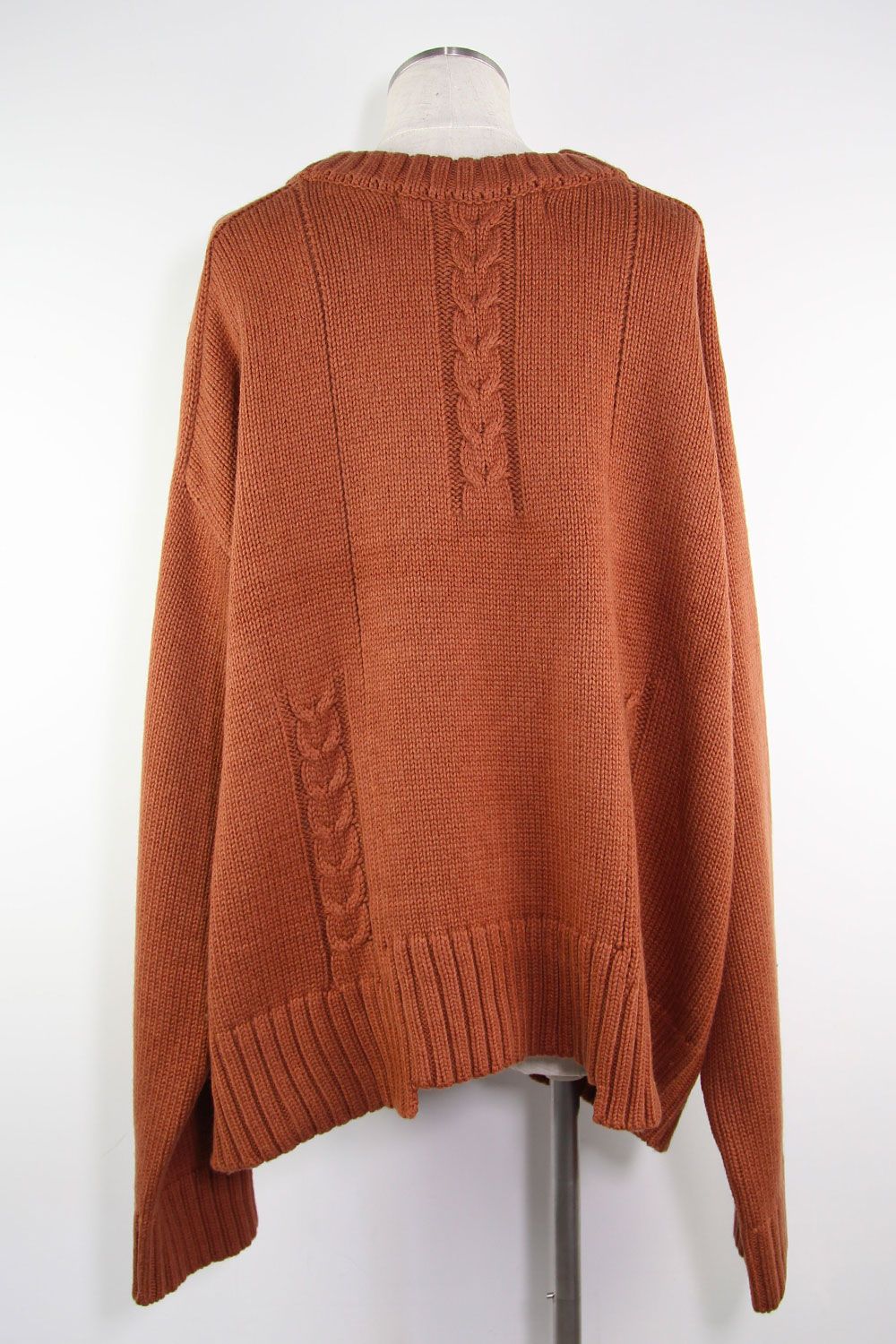 ローゲージニットプルオーバー / Low Gauge Knit Pullover / ブラウン - 1 (S)