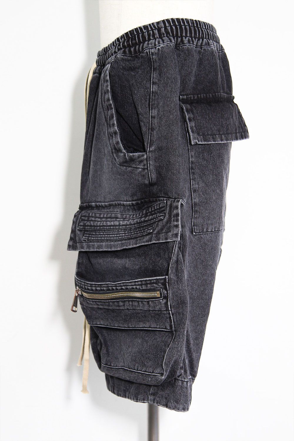 A.F ARTEFACT サルエルデニムショーツ A.F ARTEFACT - 《ラスト1点!!》《再入荷!!》Sarrouel Stretch