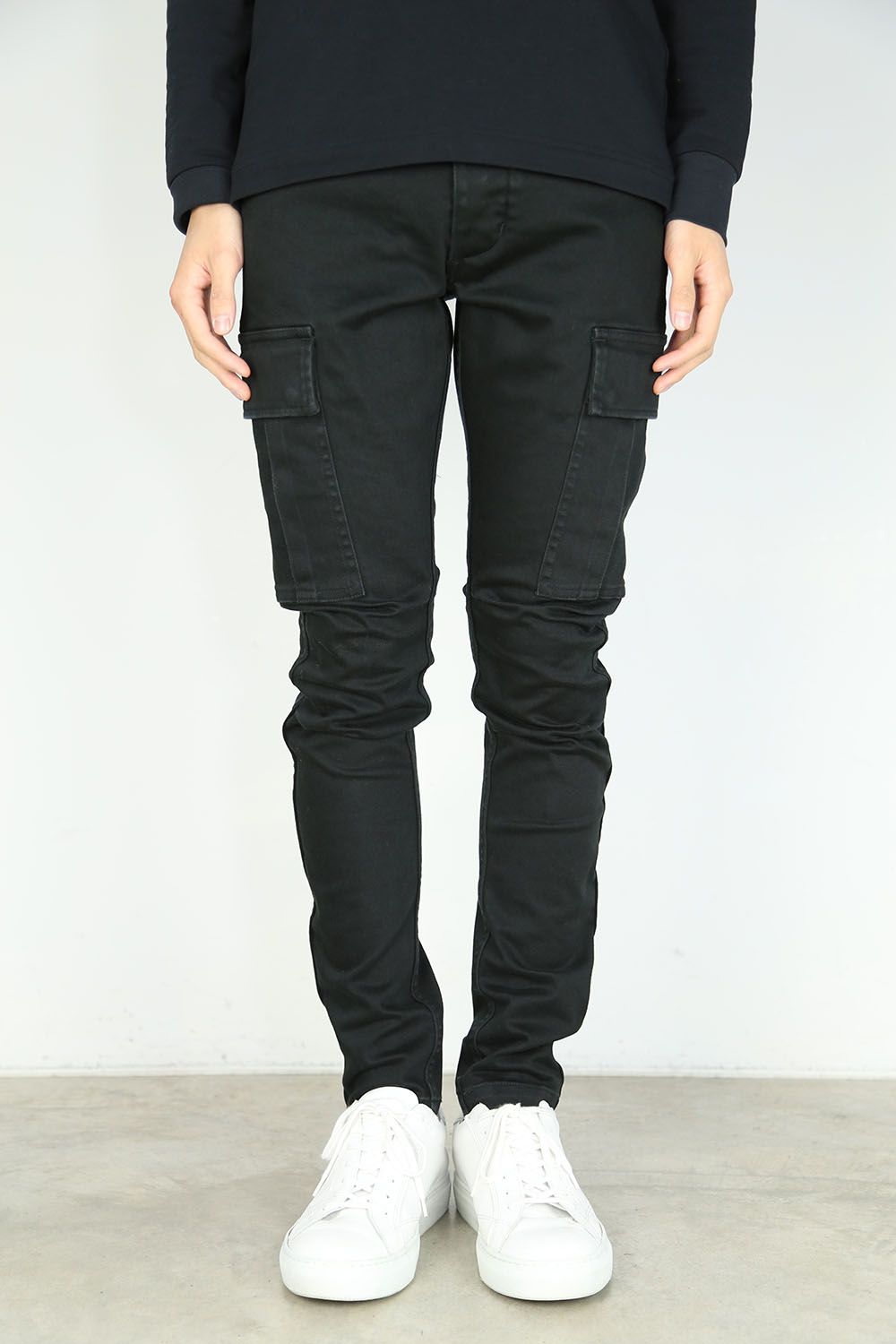 wjk - M65 skinny pants / ブラック | Tempt