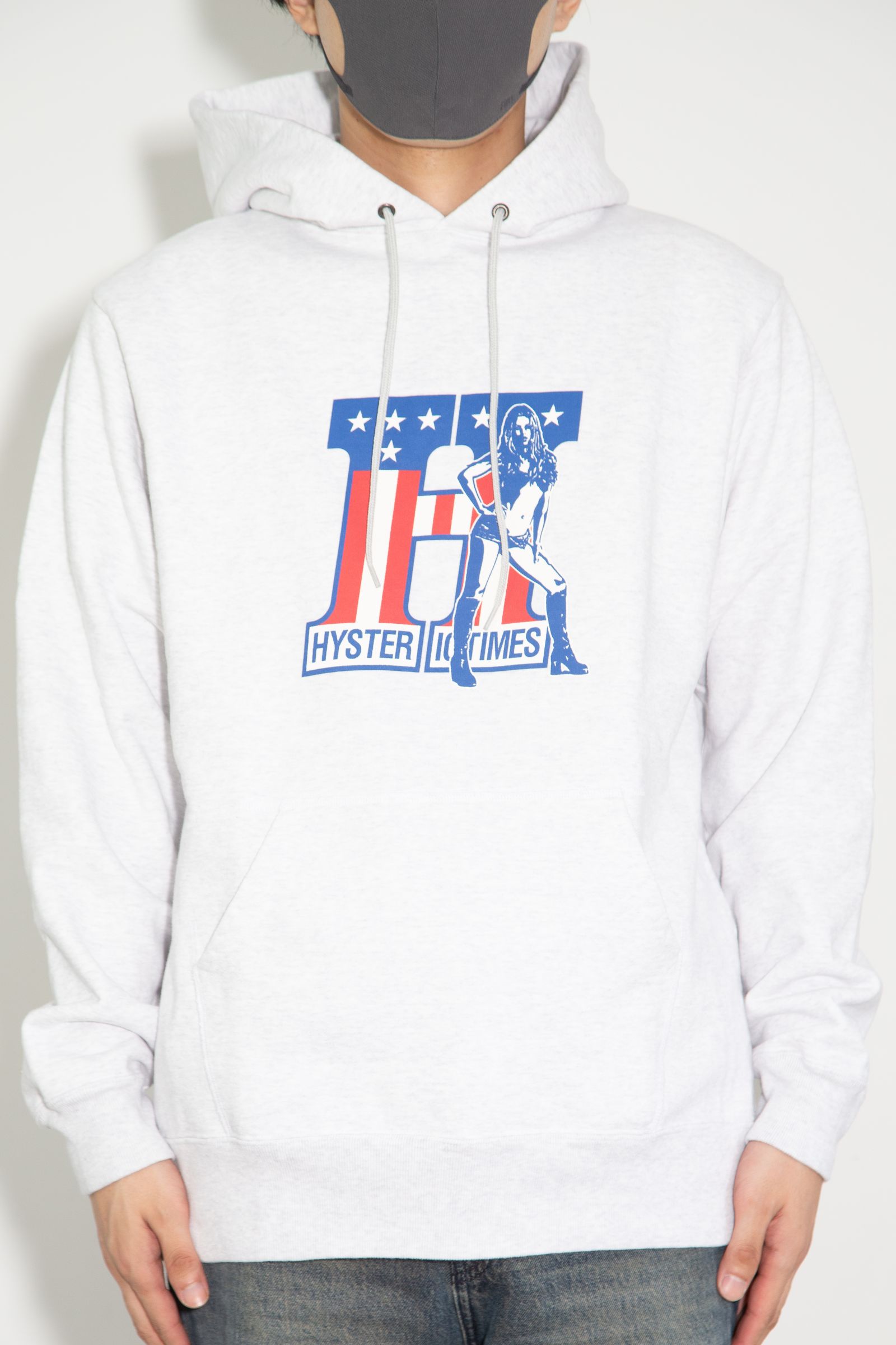 H TIMES パーカー / グレー