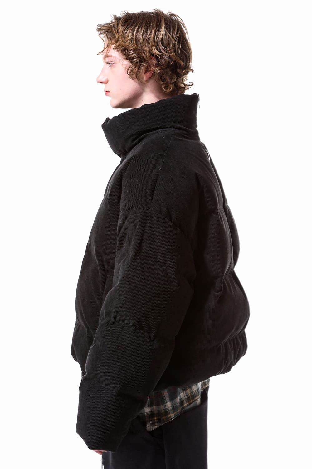 A.F ARTEFACT - Corduroy High Neck Down Jacket | Tempt A.F ARTEFACT - Corduroy High Neck Down Jacket | Tempt