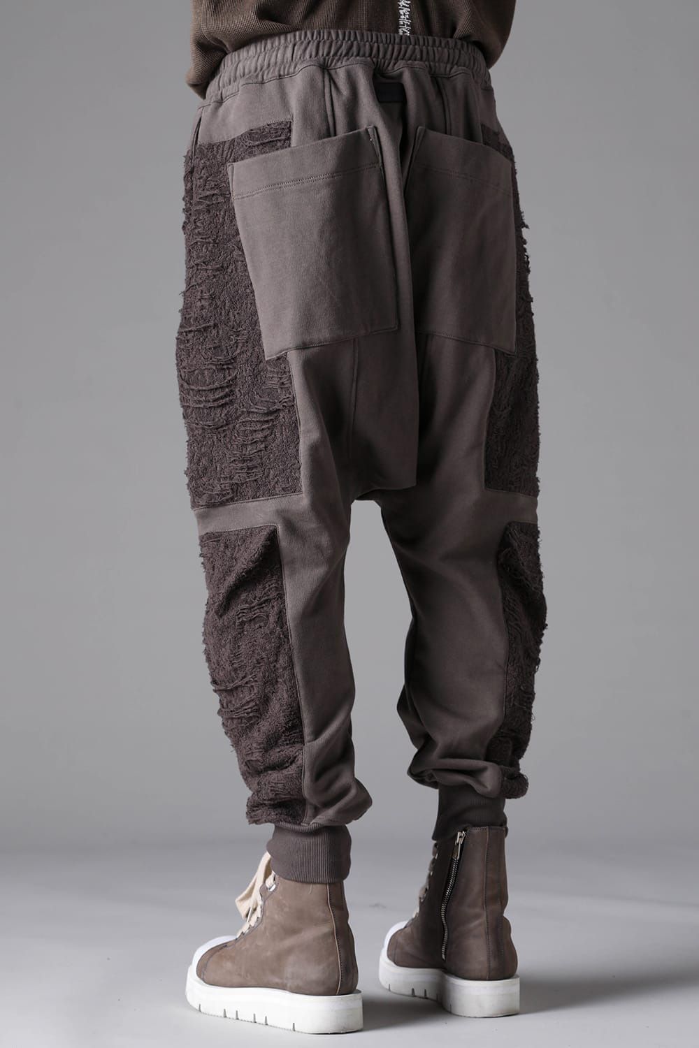 Paneled Sarouel Easy Pants