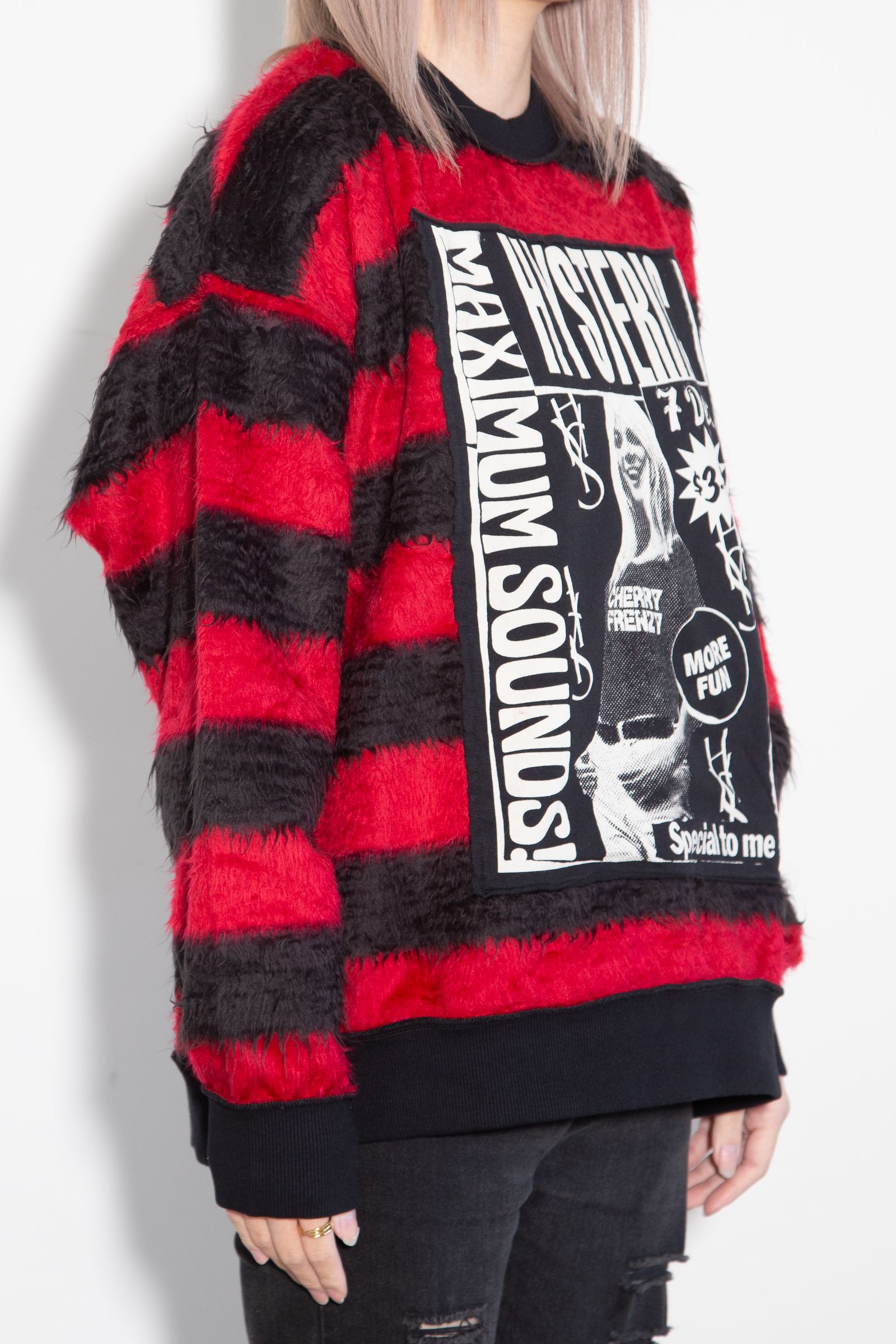 HYSTERIC GLAMOUR - MAXIMUM SOUNDS スウェット / レッド | Tempt