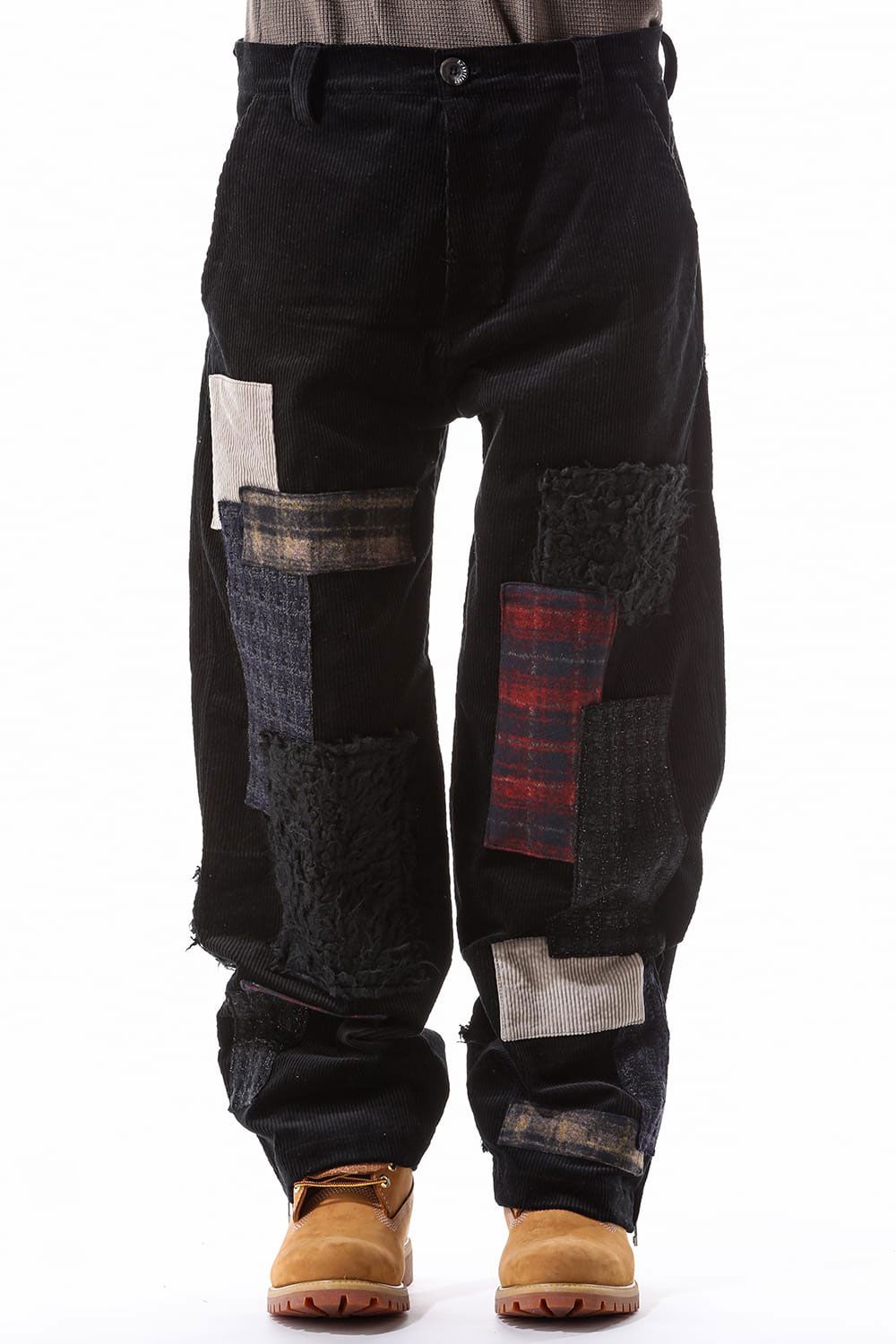 Patch Work Skater Pants
