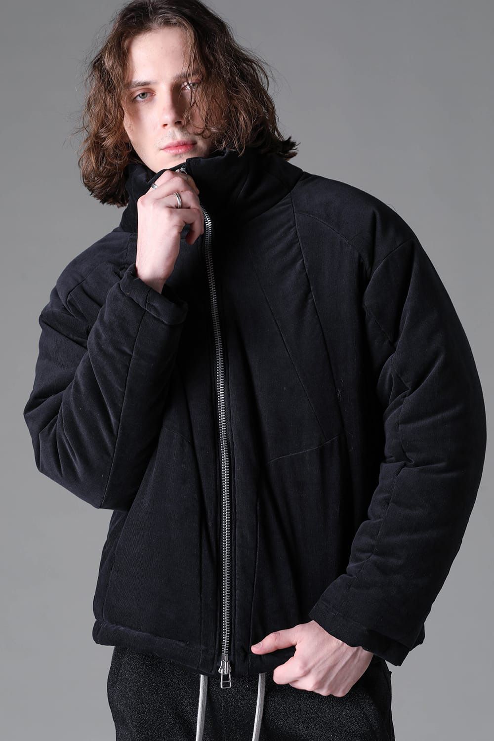 Corduroy Padded Blouson