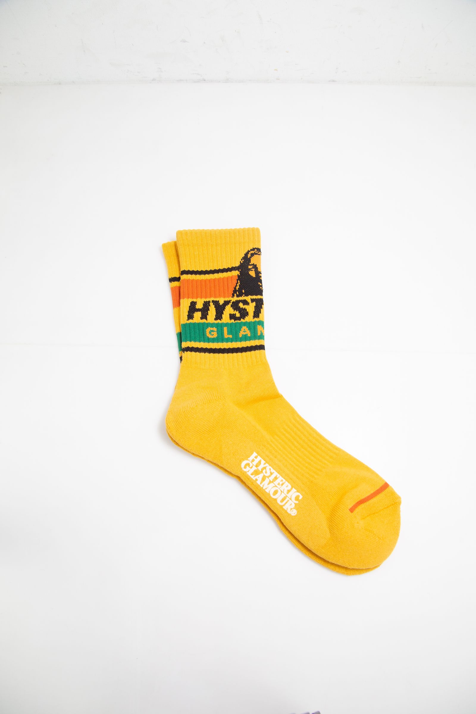 【お早めに！】ヒステリックグラマーMAKE ME SMILE ソックス MAKE ME SMILE スケーターソックス|HYSTERIC GLAMOUR MEN