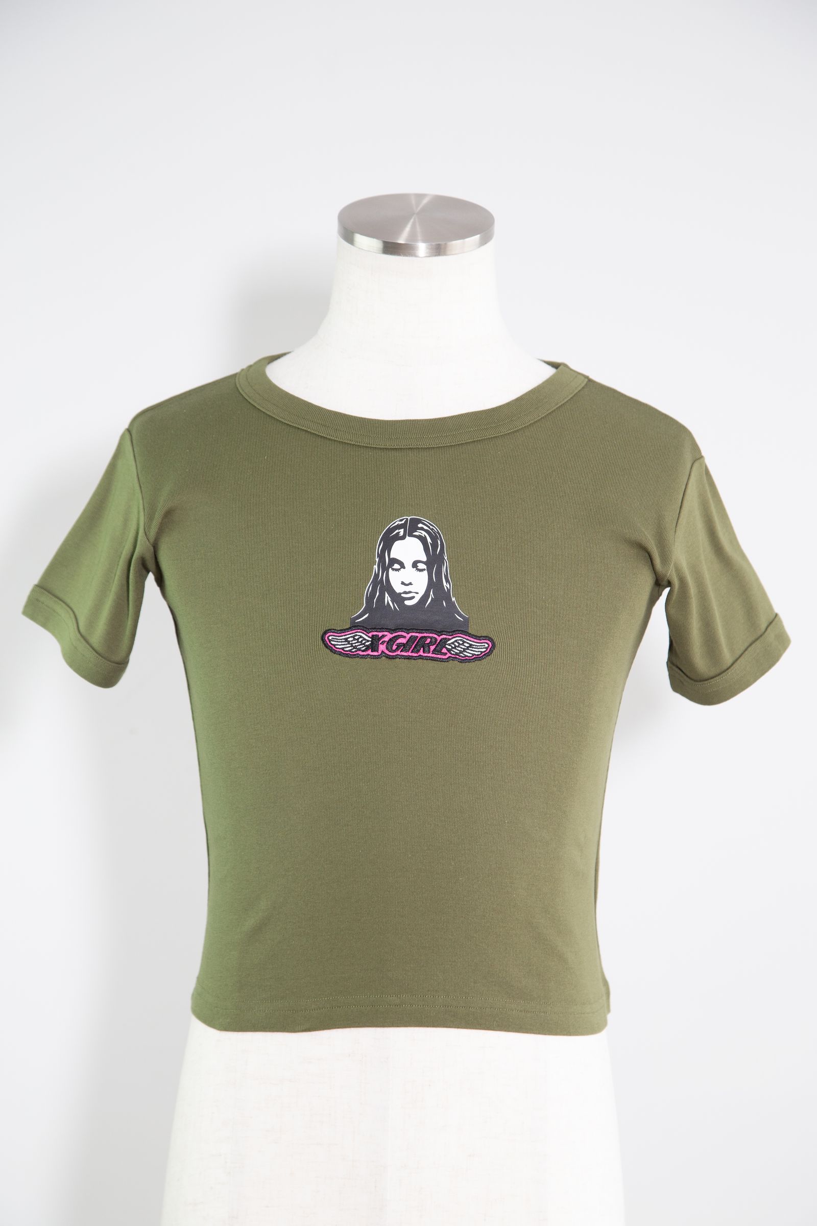 tシャツ 2113STUDIO/イイルイルサムスタジオ/Crop Tshirts Angel face レディース メンズ クロップTシャツ エンジェルフェイス - 2113 Studio | 60