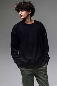 【人気定番商品】 WAFFLE THERMAL LOOSE TRAINER / ブラック
