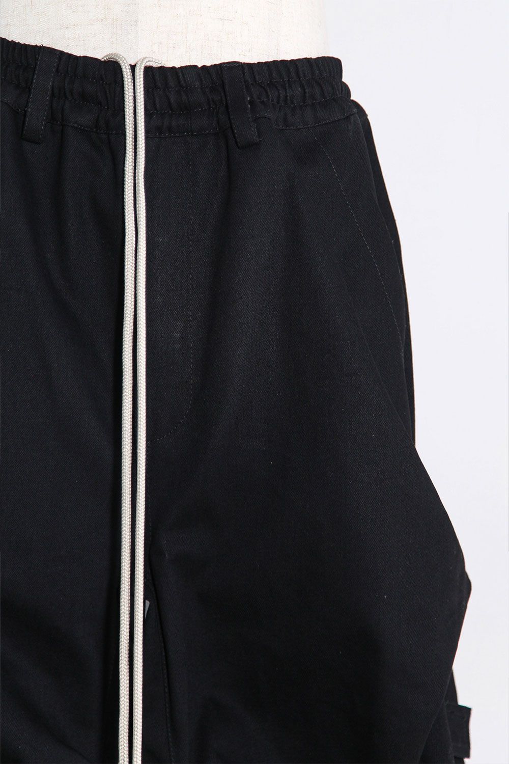 デニムタックワイドパンツ / Denim Tuck Wide Pants / ブラック / ag-10080-3