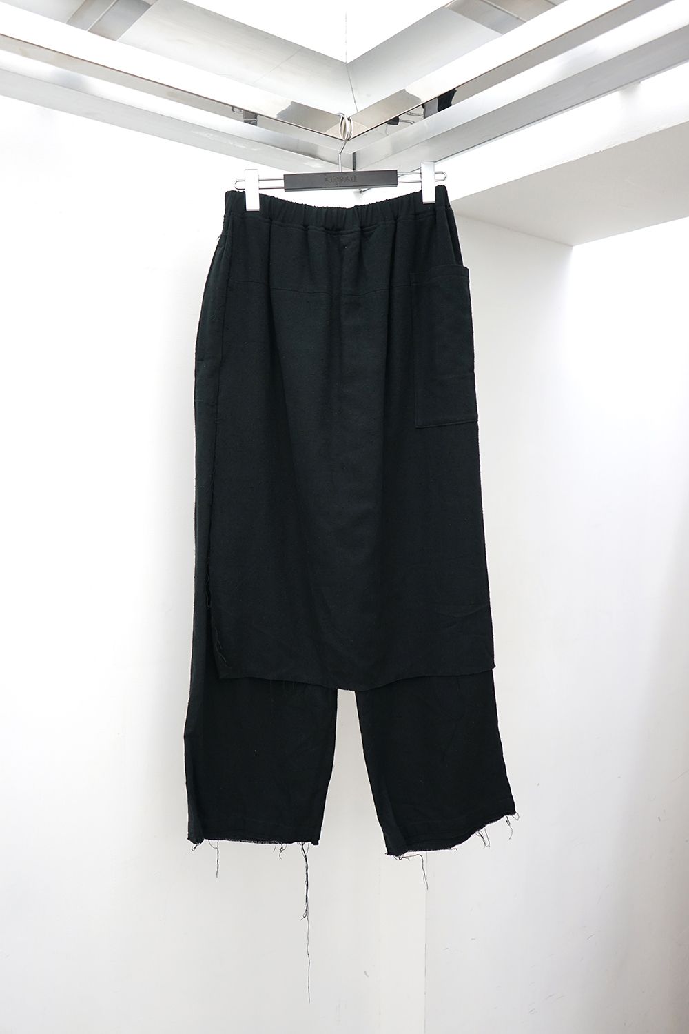 Skirt-Overlay Easy Pants