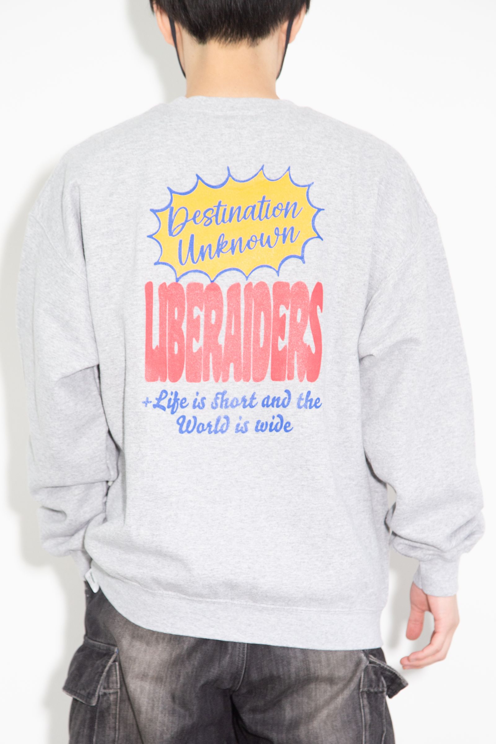 DIALOGUE BALLOON CREWNECK / グレー